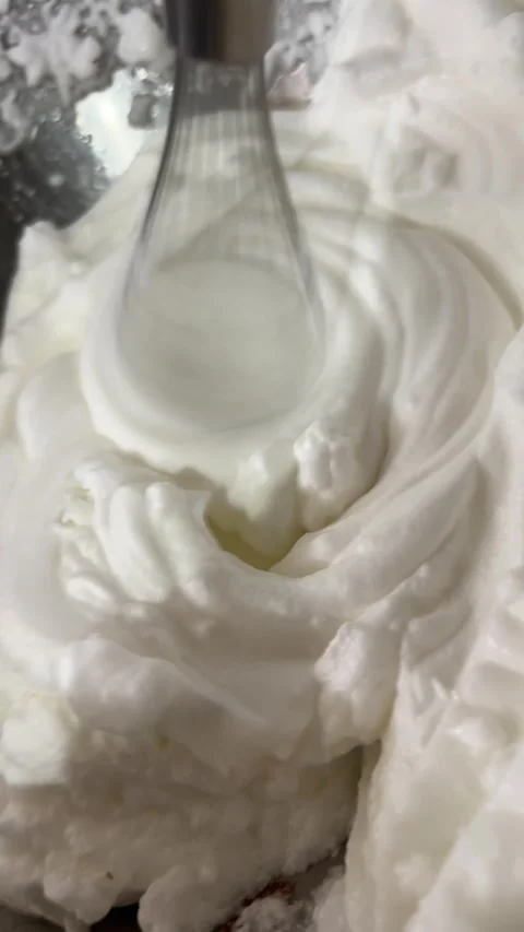 4K whisking egg white Stock Footage 263396305