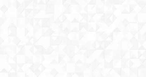 4k white silver geometric animated background Video stock 121807472