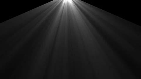 4K White Top Spotlight Rays Motion Background Loop Stock Footage 344309106