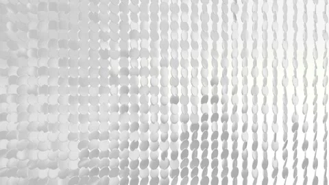 4K White Twinkling Panel Lights Show Loopable Party Animation VJ Christmas Stock Footage 144788921