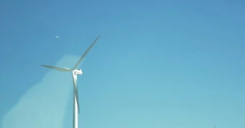 4k wind turbines  windmill clean energy wind farm renewable Stock Footage 81408014