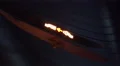 4k Window seat aeroplane night flight aboard fasten seat belts light 4k or 4k+ Resolution