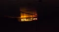 4k Window seat aeroplane night flight aboard WC sign light 4k or 4k+ Resolution
