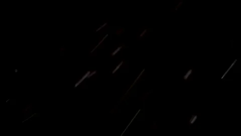 4K winter Snow, falling snow isolated on black background, composing, overlay Stock Footage 125168657