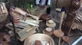 4k Wood carving goods presentation Funchal city 4k or 4k+ Resolution