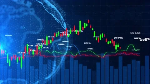 4K World Digital stock market or forex t... | Stock Video | Pond5