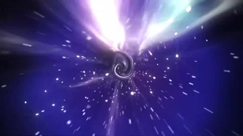 4k Wormhole Jump Space Distortion Background Stock Footage 328469216