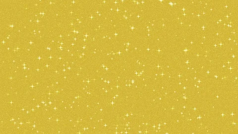 4K Yellow glitter background and sparkles animation. Stock Footage 111903899