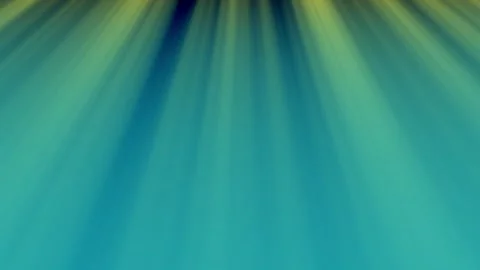 4K Yellow Teal Light Rays Motion Background Loop Stock Footage 340470870