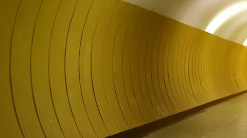 4K Yellow walls Stock Footage 97030195