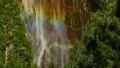 4K Yosemite Bridalveil Fall 04 Rainbow Waterfall 4k or 4k+ Resolution