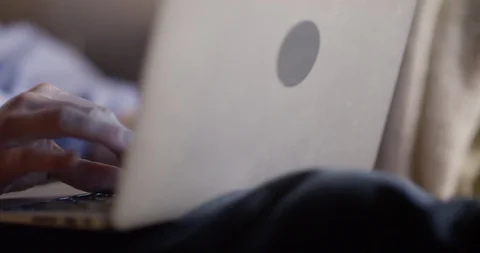 4k Young man working from their own personal home office Stock Footage 128369757