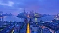 4K: Zoom in Timelapse: China Shanghai from Dawn to Day. 4k or 4k+ Resolution