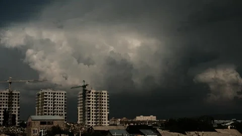 4K.60fps.Fantastic colorful dramatic sky with clouds.Perfect for cinema, backgro Stock Footage 247364868