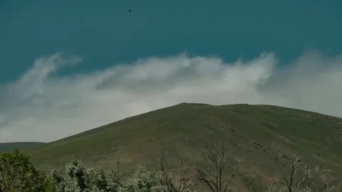4K.60fps.Fantastic colorful dramatic sky with clouds.Perfect for cinema, backgro Stock Footage 247365636