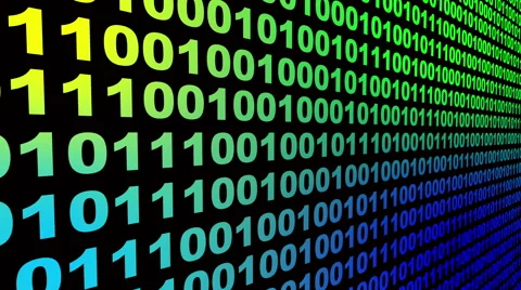 4k,Binary source code,data digital display,future tech background. Stock Footage 68518953