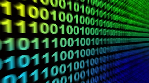 4k,Binary source code,data digital display,future tech background. Stock Footage 68519511