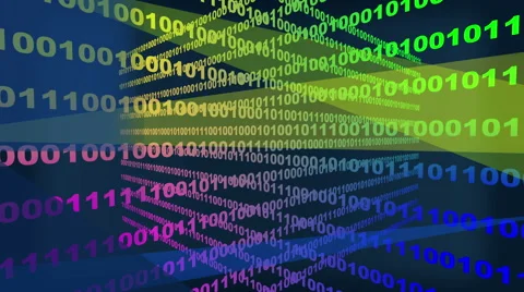 4k,Binary source code,data digital display,future tech background. Stock Footage 68577033