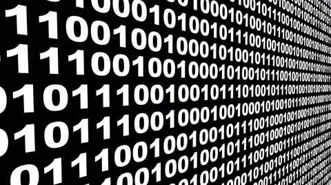 4k,Binary source code,data digital display,future tech background. Stock Footage 68583059