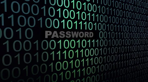 4k,Binary source code,password,data digital display,future tech background. Stock Footage 68580542