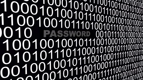 4k,Binary source code,password,data digital display,future tech background. Stock Footage 68583814