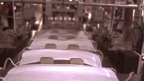 4k,Mask production, 库存影片 270456911