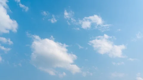 4k,Timelaspe of blue sky background with clouds. panorama 库存影片 109194212