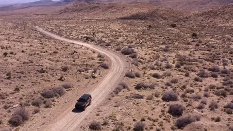 4Runner Off-Road Trail desert Stock Footage 249560489