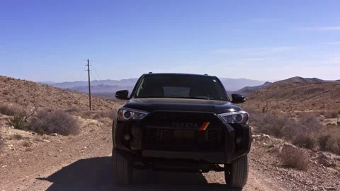 4Runner Off-Road Trail desert Video stock 249560490