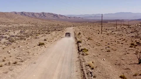 4Runner Off-Road Trail desert Video stock 249560516