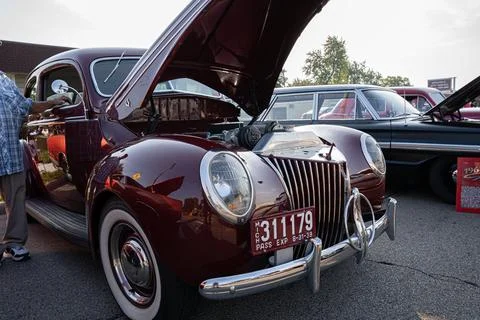 4th Annual Jammin At The Junction Car and Bike Show in Roseville Michigan Stock Photos