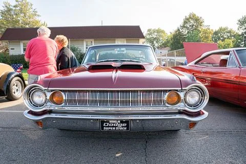 4th Annual Jammin At The Junction Car and Bike Show in Roseville Michigan Stock Photos