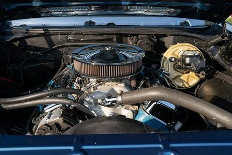 4th Annual Jammin At The Junction Car and Bike Show in Roseville Michigan Stock Photos