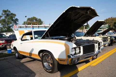 4th Annual Jammin At The Junction Car and Bike Show in Roseville Michigan Stock Photos