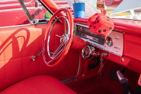 4th Annual Jammin At The Junction Car and Bike Show in Roseville Michigan Stock Photos