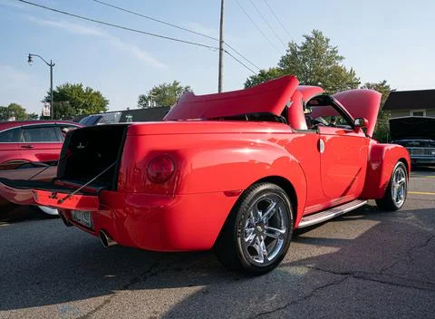 4th Annual Jammin At The Junction Car and Bike Show in Roseville Michigan Stock Photos