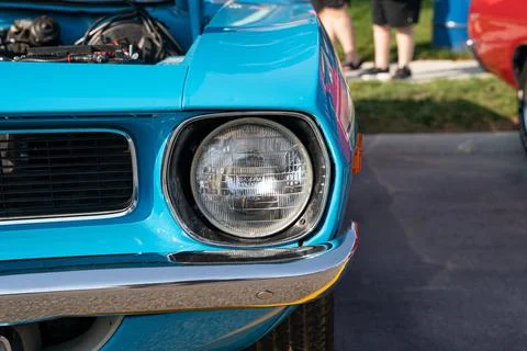 4th Annual Jammin At The Junction Car and Bike Show in Roseville Michigan Stock Photos