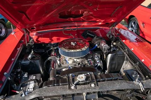 4th Annual Jammin At The Junction Car and Bike Show in Roseville Michigan Stock Photos