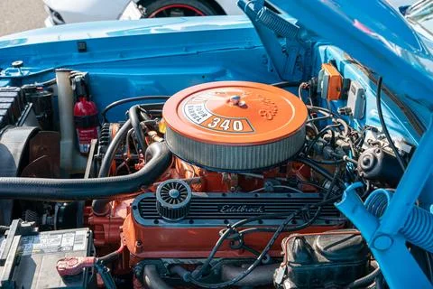 4th Annual Jammin At The Junction Car and Bike Show in Roseville Michigan Stock Photos