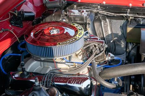 4th Annual Jammin At The Junction Car and Bike Show in Roseville Michigan Stock Photos
