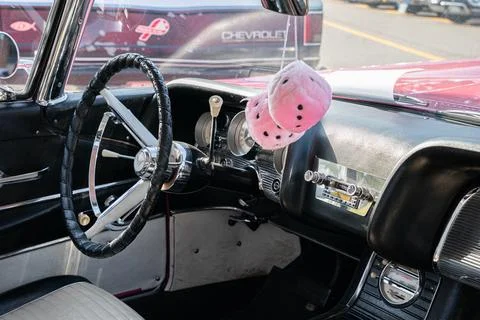 4th Annual Jammin At The Junction Car and Bike Show in Roseville Michigan Stock Photos