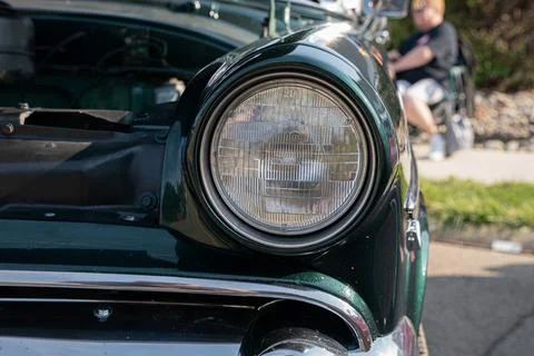 4th Annual Jammin At The Junction Car and Bike Show in Roseville Michigan Stock Photos