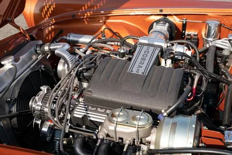 4th Annual Jammin At The Junction Car and Bike Show in Roseville Michigan Stock Photos