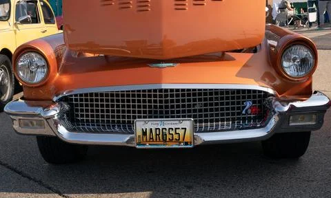 4th Annual Jammin At The Junction Car and Bike Show in Roseville Michigan Stock Photos