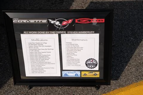 4th Annual Jammin At The Junction Car and Bike Show in Roseville Michigan Stock Photos