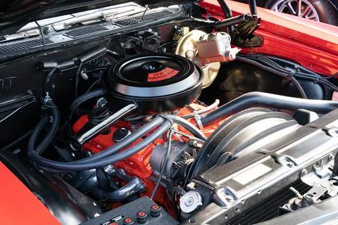 4th Annual Jammin At The Junction Car and Bike Show in Roseville Michigan Stock Photos