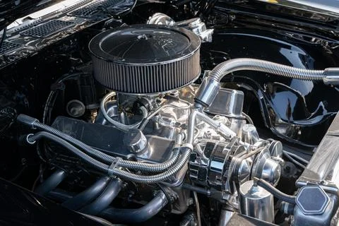 4th Annual Jammin At The Junction Car and Bike Show in Roseville Michigan Stock Photos