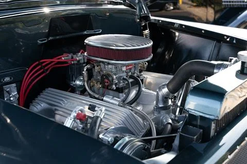 4th Annual Jammin At The Junction Car and Bike Show in Roseville Michigan Stock Photos