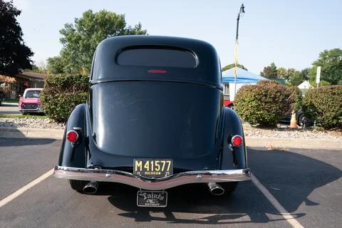 4th Annual Jammin At The Junction Car and Bike Show in Roseville Michigan Stock Photos