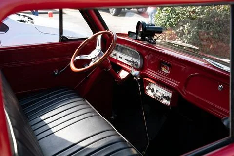 4th Annual Jammin At The Junction Car and Bike Show in Roseville Michigan Stock Photos